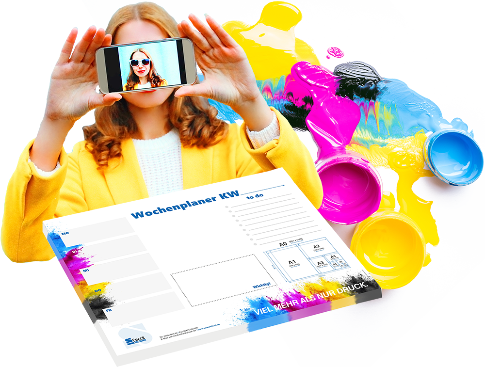 Schreibtischunterlagen